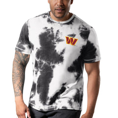 Washington Commanders MSX by Michael Strahan Freestyle Tie-Dye T-Shirt Black | NFL