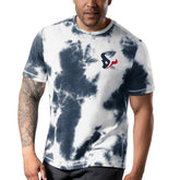 Houston Texans MSX by Michael Strahan Freestyle Tie-Dye T-Shirt Navy | NFL