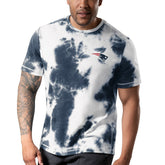 New England Patriots MSX by Michael Strahan Freestyle Tie-Dye T-Shirt Navy | NFL