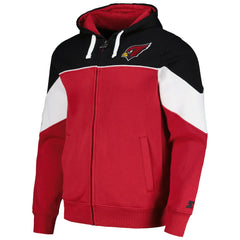 Arizona Cardinals Starter Running Back Full-Zip Hoodie Cardinal/Black | NFL