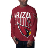 Arizona Cardinals Starter Clutch Hit Long Sleeve T-Shirt Cardinal | NFL