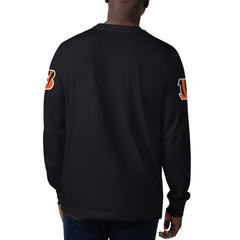 Cincinnati Bengals Starter Clutch Hit Long Sleeve T-Shirt Black | NFL