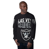 Las Vegas Raiders Starter Clutch Hit Long Sleeve T-Shirt Black | NFL