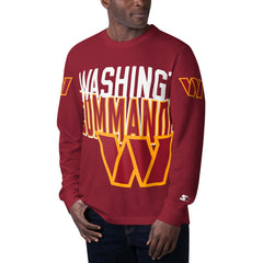 Washington Commanders Starter Clutch Hit Long Sleeve T-Shirt Burgundy | NFL