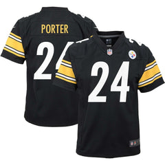 Joey Porter Jr. Pittsburgh Steelers Youth Game Jersey Black | Nike for Sale