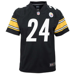 Joey Porter Jr. Pittsburgh Steelers Youth Game Jersey Black | Nike for Sale
