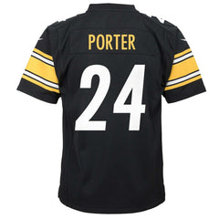 Joey Porter Jr. Pittsburgh Steelers Youth Game Jersey Black | Nike for Sale