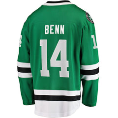 Jamie Benn Dallas Stars Fanatics Captain Patch Home Breakaway Jersey - Kelly Green - NHL