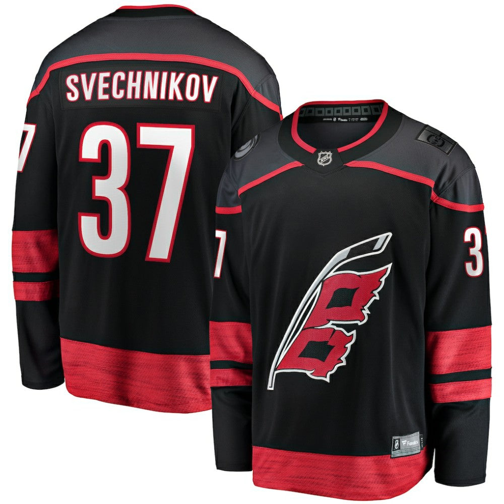 Andrei Svechnikov Carolina Hurricanes Fanatics Home Breakaway Jersey - Black - NHL