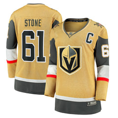 Mark Stone Vegas Golden Knights Fanatics Women's Captain Patch Home Breakaway Player Jersey - Gold - NHL