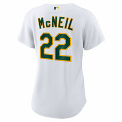 Jeff McNeil Athletics Nike Women's Home Replica Jersey - MLB