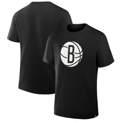 Brooklyn Nets Essential Legacy T-Shirt Black - NBA