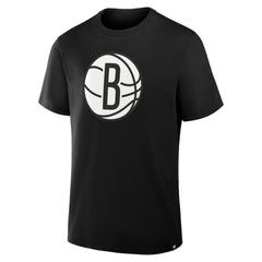 Brooklyn Nets Essential Legacy T-Shirt Black - NBA