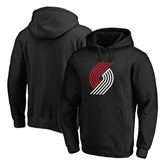 Portland Trail Blazers Primary Logo Pullover Hoodie Black - NBA
