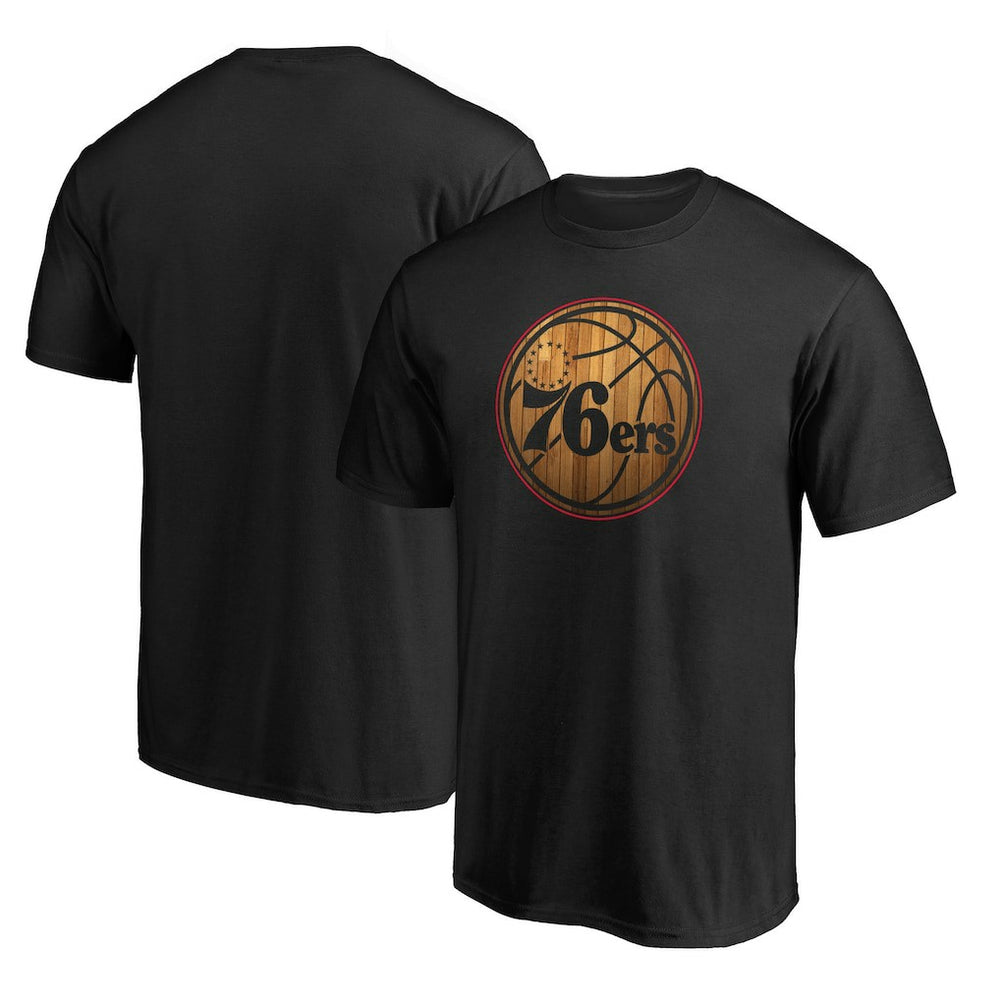 Philadelphia 76ers Hardwood T-Shirt Black - NBA