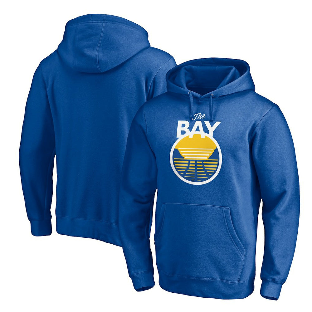 Golden State Warriors The Bay Logo Pullover Hoodie Royal - NBA