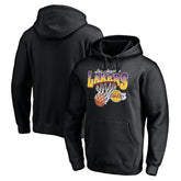 Los Angeles Lakers Balanced Floor Pullover Hoodie Black - NBA