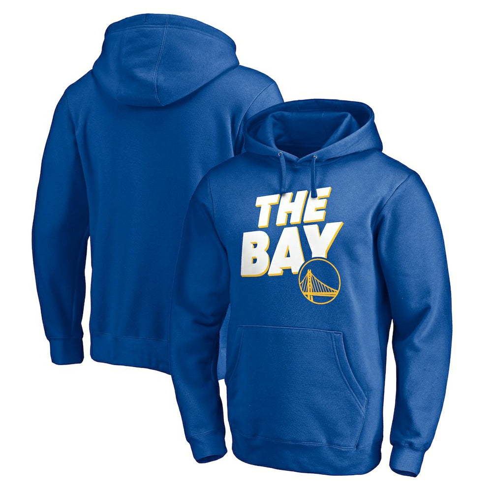 Golden State Warriors Hometown Collection Post Up Pullover Hoodie Royal - NBA