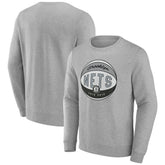 Brooklyn Nets Hard Color Pullover Sweatshirt Gray - NBA