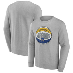 Golden State Warriors Hard Color Pullover Sweatshirt Gray - NBA