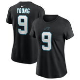 Bryce Young Carolina Panthers Women's Player Name & Number T-Shirt Black | Nike for Sale