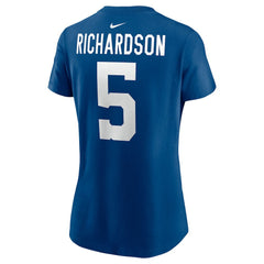 Anthony Richardson Indianapolis Colts Women's Player Name & Number T-Shirt Royal | Nike for Sale