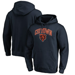 Chicago Bears Hometown Collection Chi Town Pullover Hoodie Navy | NFL