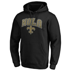 New Orleans Saints Hometown Collection NOLA Pullover Hoodie Black | NFL