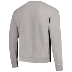 Carolina Panthers The Wild Collective Unisex Distressed Pullover Sweatshirt Gray | NFL