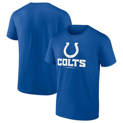 Indianapolis Colts Team Lockup T-Shirt Royal | NFL