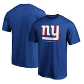 New York Giants Team Lockup T-Shirt Royal | NFL
