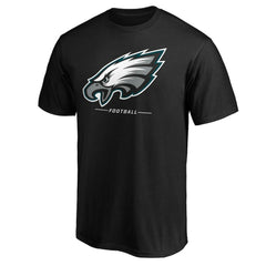 Philadelphia Eagles Team Lockup T-Shirt Black | NFL