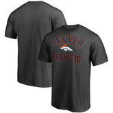 Denver Broncos Victory Arch T-Shirt Heather Charcoal | Fanatics