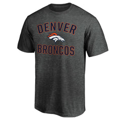 Denver Broncos Victory Arch T-Shirt Heather Charcoal | Fanatics