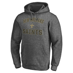 New Orleans Saints Victory Arch Pullover Hoodie Charcoal | NFL