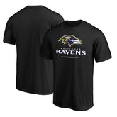 Baltimore Ravens Team Lockup T-Shirt Black | NFL