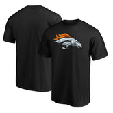 Denver Broncos Midnight Mascot Team Logo T-Shirt Black | NFL
