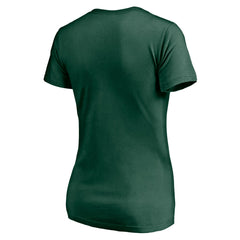 Green Bay Packers Women's Live For It V-Neck T-Shirt Green | NFL