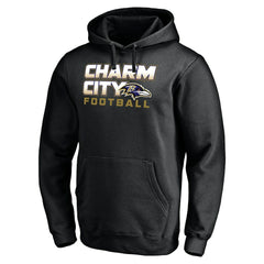 Baltimore Ravens Hometown Collection Sweep Pullover Hoodie Black | NFL