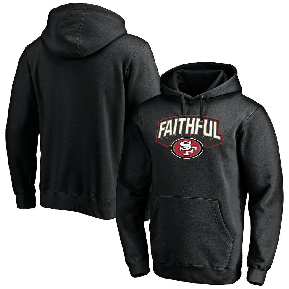 San Francisco 49ers Hometown Collection Sweep Pullover Hoodie Black | NFL