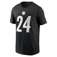 Joey Porter Jr. Pittsburgh Steelers Player Name & Number T-Shirt Black | Nike for Sale