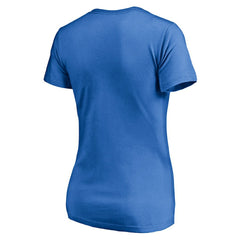 Los Angeles Chargers Women's Hometown Collection Go Bolts V-Neck T-Shirt Powder Blue | NFL