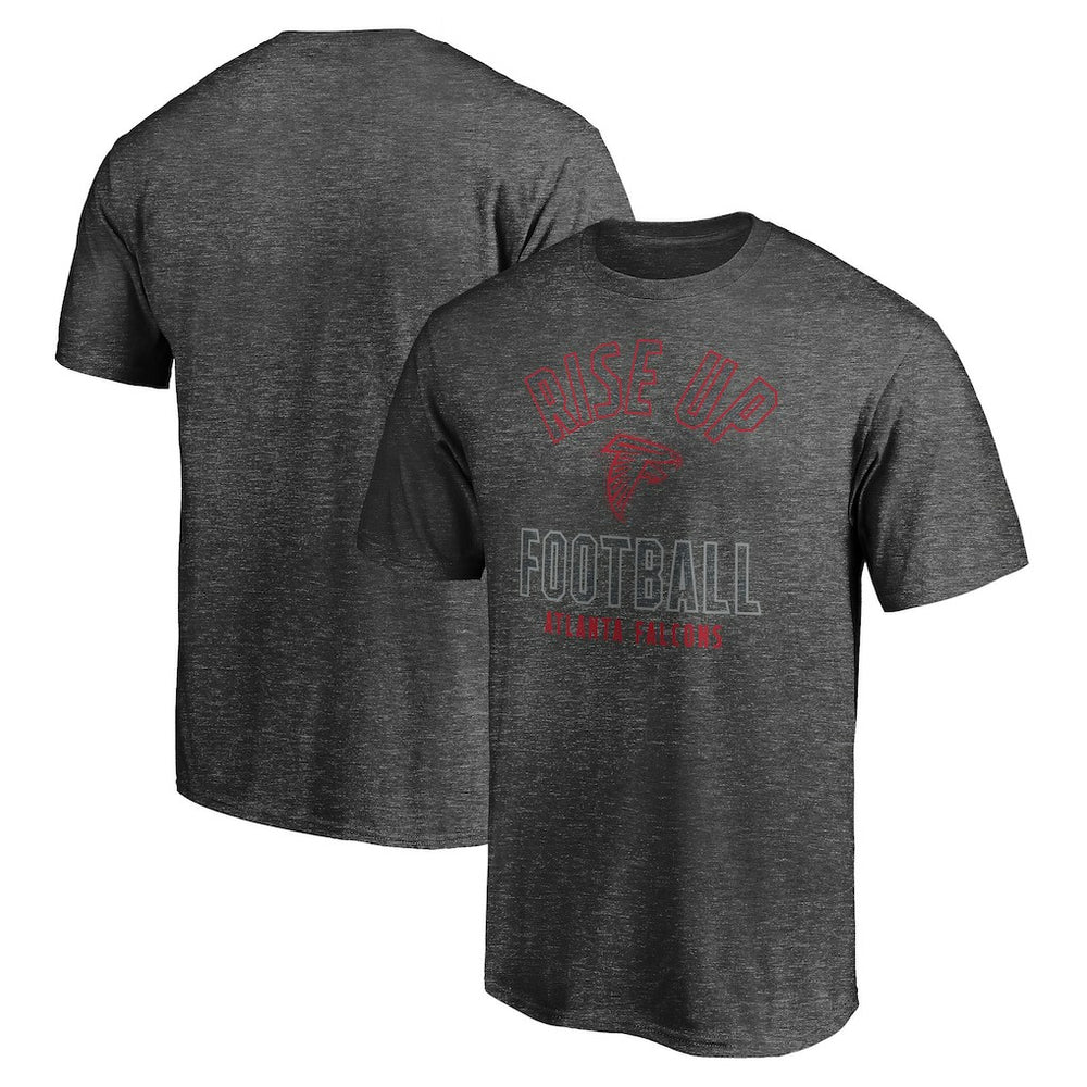 Atlanta Falcons Nickname Arc T-Shirt Charcoal | NFL