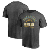 Los Angeles Chargers Nickname Arc T-Shirt Charcoal | NFL