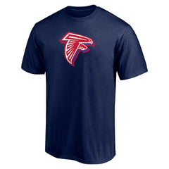 Atlanta Falcons Red White and Team T-Shirt Navy | NFL