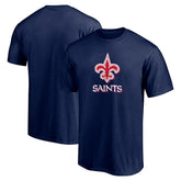 New Orleans Saints Red White and Team T-Shirt Navy | NFL