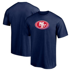 San Francisco 49ers Red White and Team T-Shirt Navy | NFL