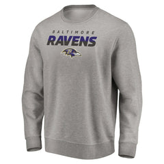 Baltimore Ravens Elevate Play Pullover Sweatshirt Gray | NFL