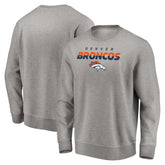 Denver Broncos Elevate Play Pullover Sweatshirt Gray | NFL