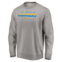 Los Angeles Chargers Elevate Play Pullover Sweatshirt Gray | NFL